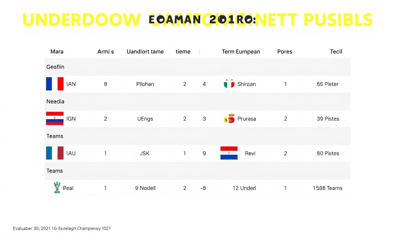 2021年歐洲國家盃冠軍預測 2 2021