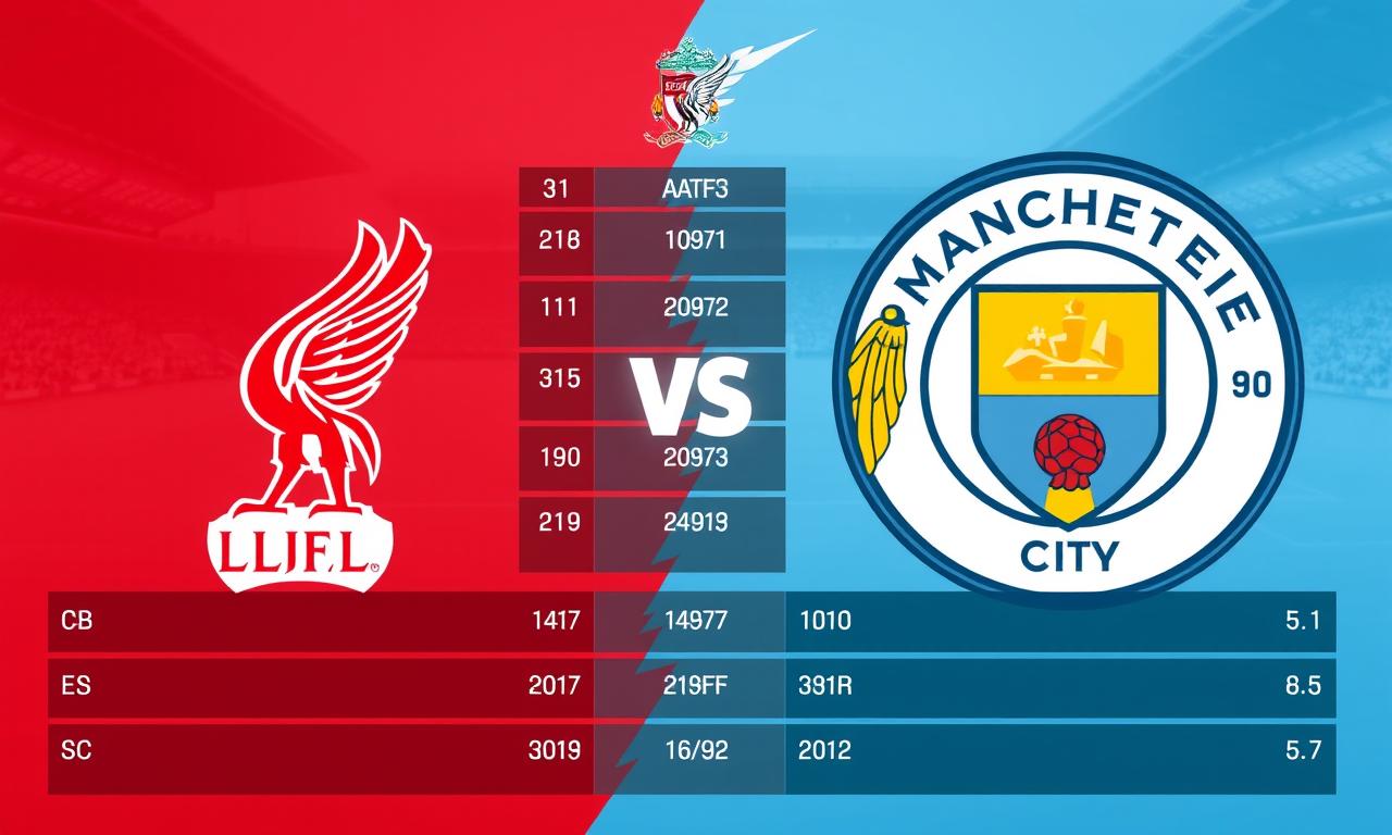 英超賽事分析:利物浦對曼城頂級對決 2 分析