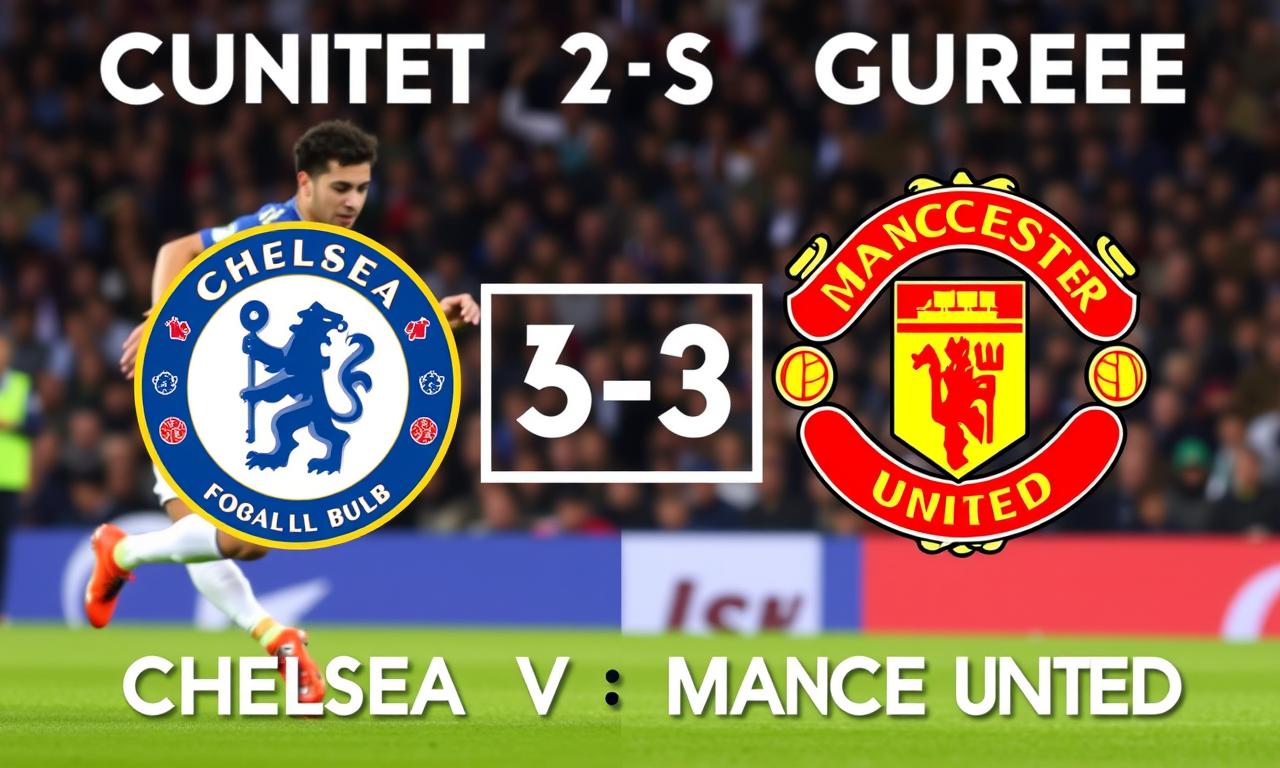 英超:切爾西對陣曼聯的比賽即時比分 4 切爾西