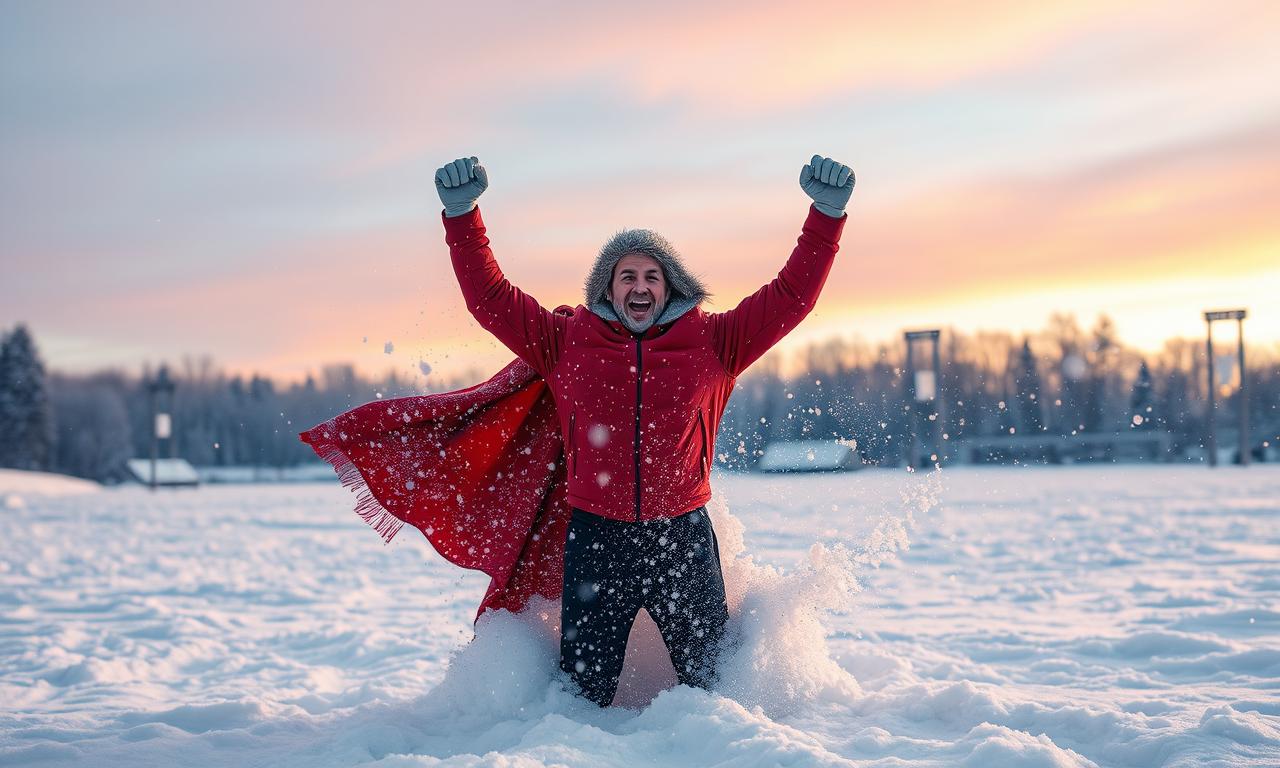 雪中足球賽事精彩回顧 4 冬季活動