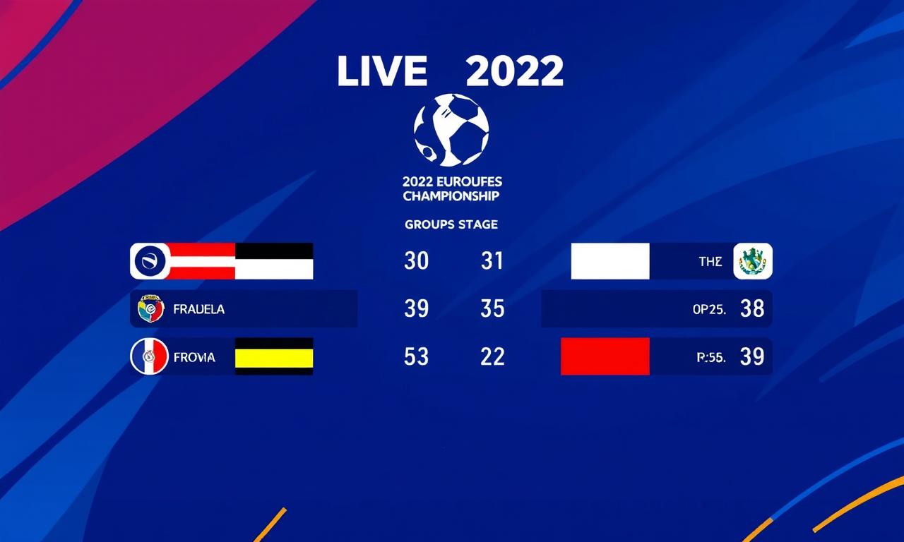 2022年歐洲國家盃即時比分報導 1 2022年